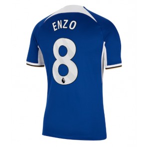 Maillot de foot Chelsea Enzo Fernandez #8 Domicile 2023-24 Manches Courte